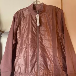 Pink puffer coat NWT